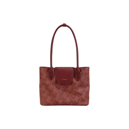 LOSEA Сумка через плечо из искусственной кожи женская цвет вермильон