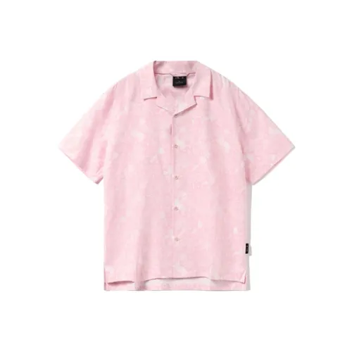 LINING x Erik Ellington Скейтборд Рубашка Мужская Розовая