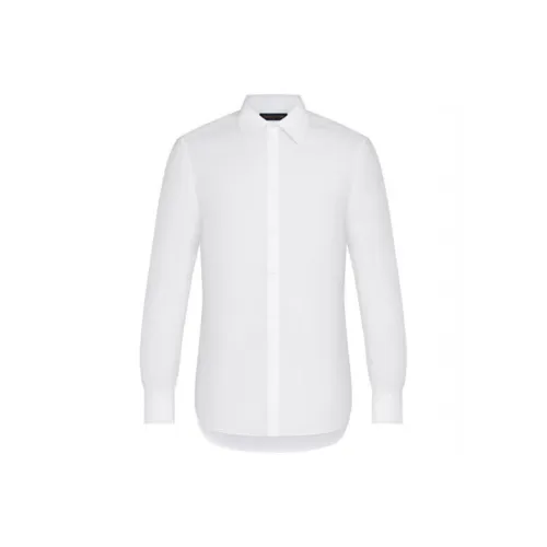 LOUIS VUITTON Рубашка Мужская Белая