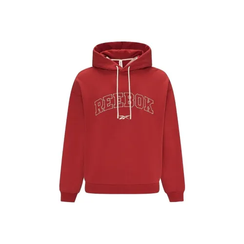 Reebok совместный свитшот унисекс темно-красный