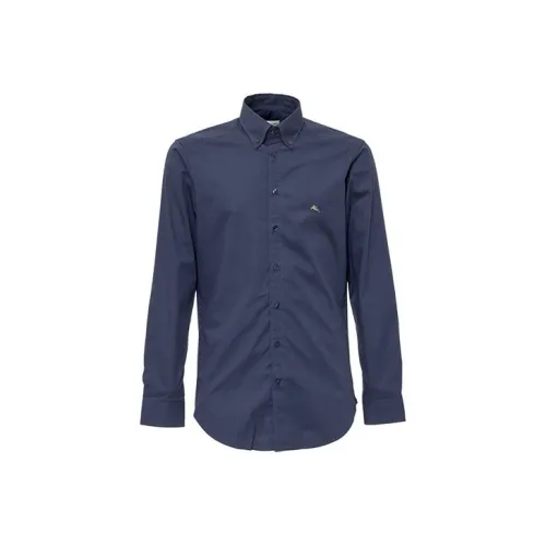 ETRO Мужские Синие Рубашки