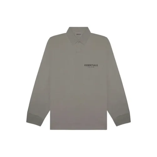 Fear of God Essentials FW20 Цементный Унисекс Поло