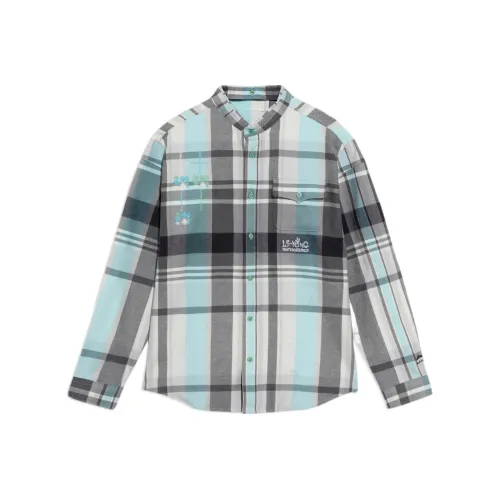 LINING Скейтборд Рубашка Мужская Еловый Зеленый