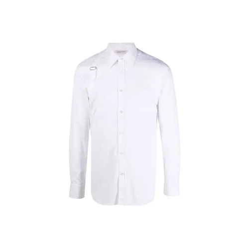 Alexander McQueen Рубашка Мужская Белая