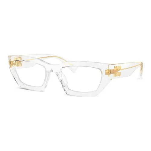 MIU MIU Ацетат Квадратные Оправы для Очков Мужские Белые