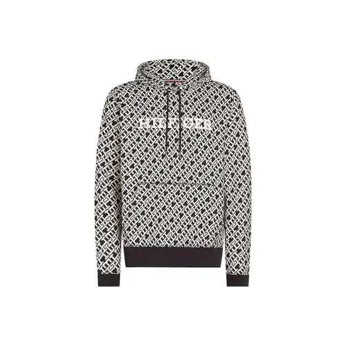 Tommy Hilfiger Свитшот Мужской Черный Белый
