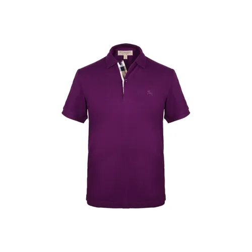 Burberry SS21 Поло Мужское Фиолетовое