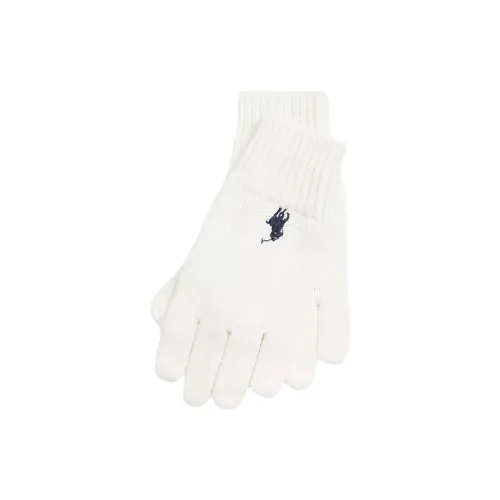 Polo Ralph Lauren Хлопок Ткань из хлопка Вязаные перчатки для детей Белый