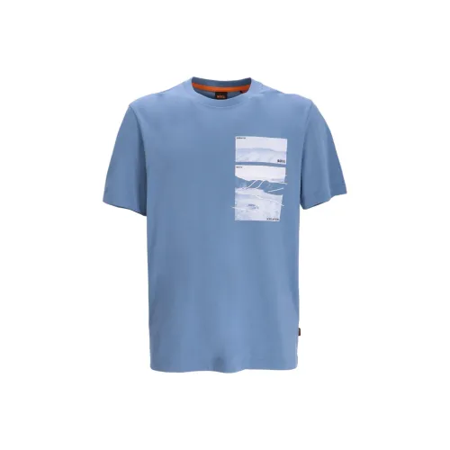 Hugo Boss Мужские Синие Рубашки