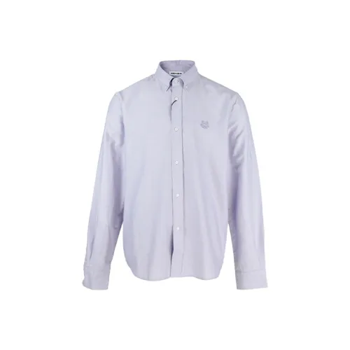 KENZO Фиолетовые Мужские Рубашки