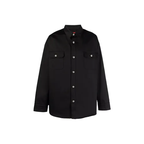 424 Черные Мужские Рубашки