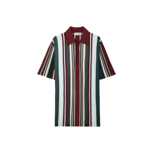 Lanvin Зеленая Мужская Поло