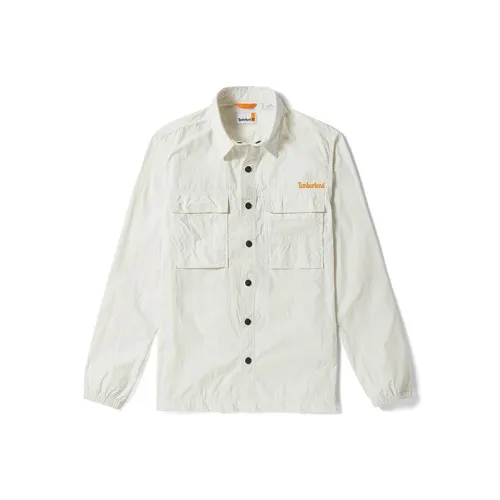 Timberland Рубашка Мужская Винтажная Белая