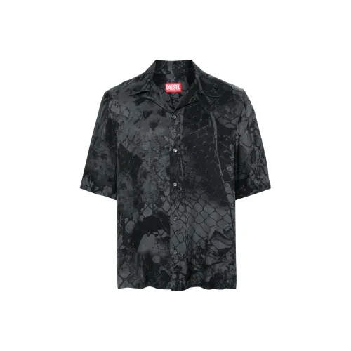 DIESEL Мужские Черные Рубашки