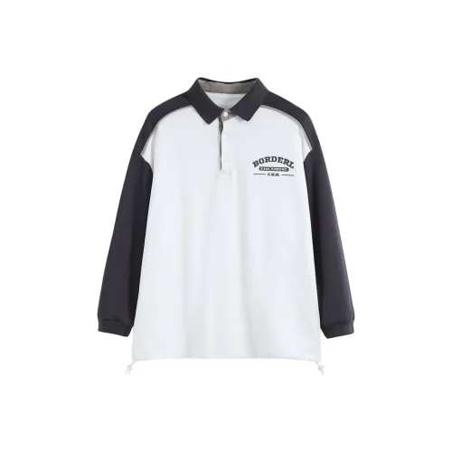 F426 Белый Унисекс Поло