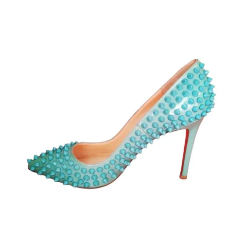 CL Pigalle Spikes Узкий каблук Высокие каблуки 10 см Женские Синий