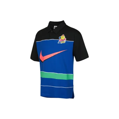 Nike Синий Мужское Поло