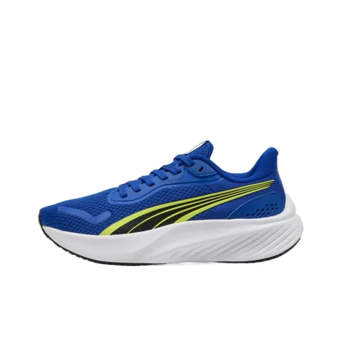 PUMA Pounce Lite Детская беговая обувь Низкий топ Синий Школьный возраст