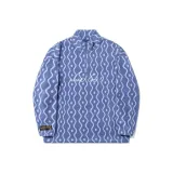 Звездно-голубой с полным принтом