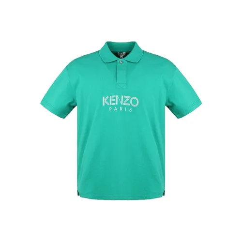 KENZO Зеленая Мужская Поло