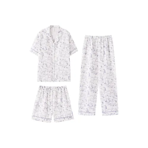 WANANNI Пижамный комплект женский цвет на изображении