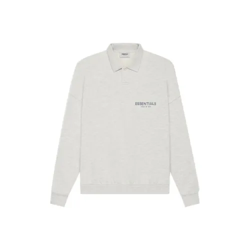 Fear of God Essentials Овсяное Унисекс Поло