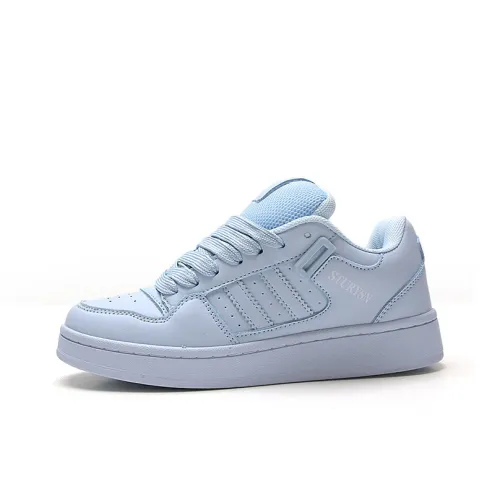 STUR YSN Износостойкий и Легкий Низкий Топ Скейтборд Кроссовки Женские Озерный Синий