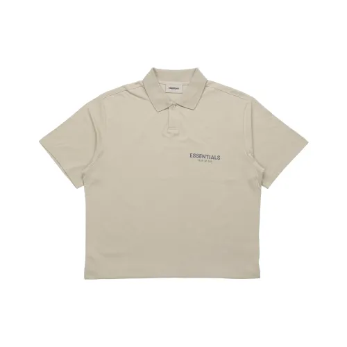 Fear of God Essentials FW20 Оливково-зеленый Унисекс Поло
