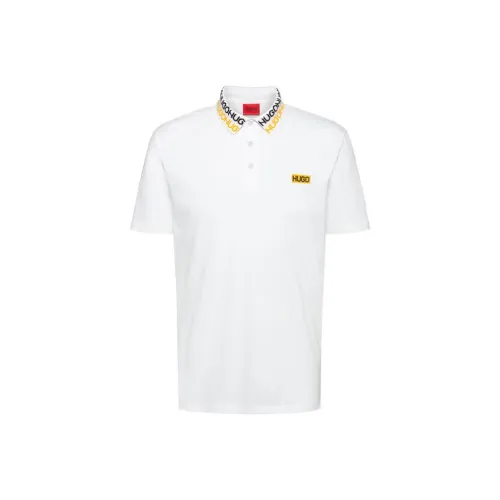 Hugo Boss Белая Мужская Поло