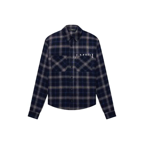 AMIRI Мужские Синие Рубашки