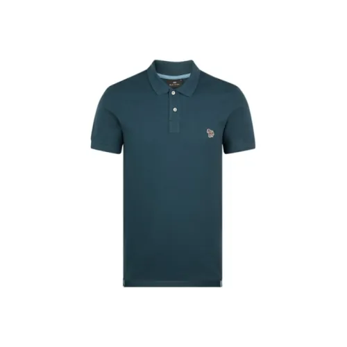 PS By Paul Smith Blue Men's Polo