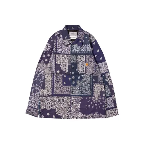 Carhartt WIP Collaboration Carhartt Wip X Miyagi Hidetaka Морской синий Унисекс Рубашки