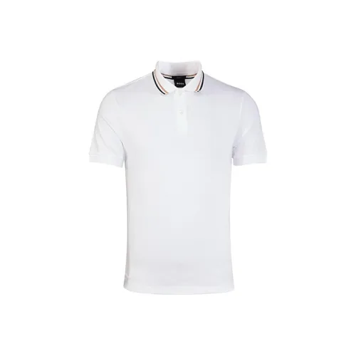 Hugo Boss Белая Мужская Поло
