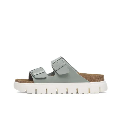 Birkenstock ЭВА Устойчивые к истиранию Слипоны Женские Серо-зеленые Узкие