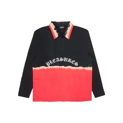 Pleasures Black Мужская Поло