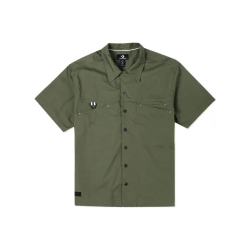 Конверс Рубашка Унисекс Армейский Зеленый