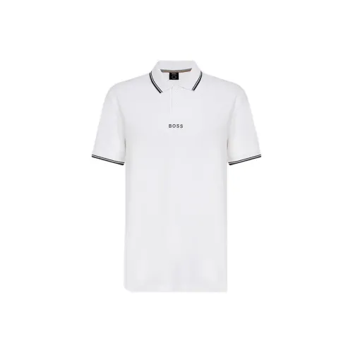 Hugo Boss Белая Мужская Поло