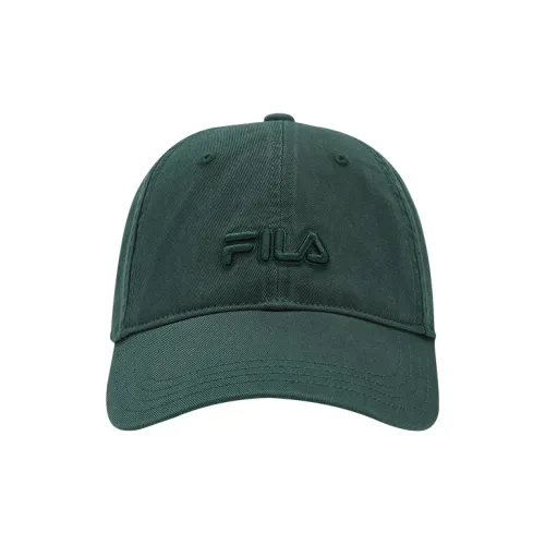 FILA Лайфстайл Хлопок Кепки Унисекс Темный Лесной Зеленый
