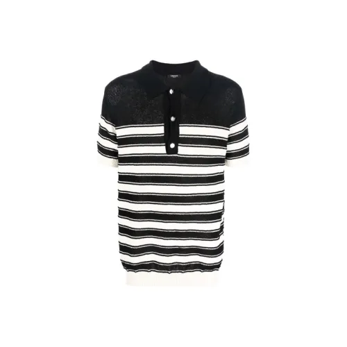 BALMAIN Мужская черная поло