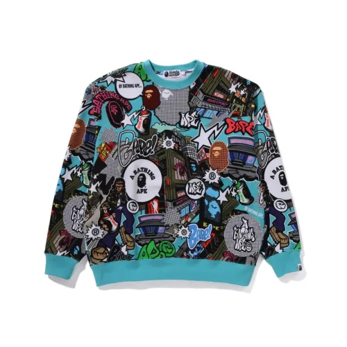 A BATHING APE Свитшот Мужской Многоцветный