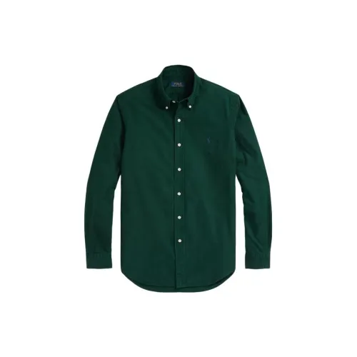 Polo Ralph Lauren FW23 Рубашка Мужская Зеленая