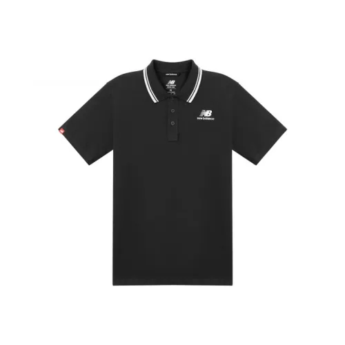 New Balance совместная коллекция Sports Life Collection Черное мужское поло