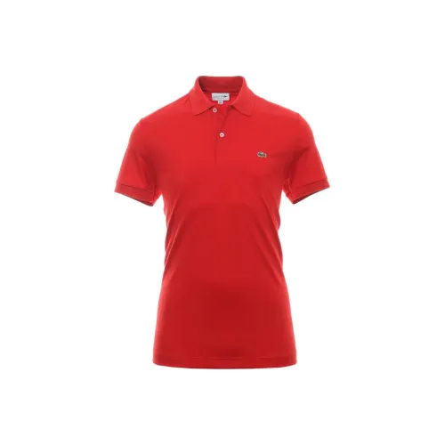 LACOSTE Collaboration Мужская Поло Красная