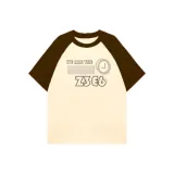 Коричневый и абрикос