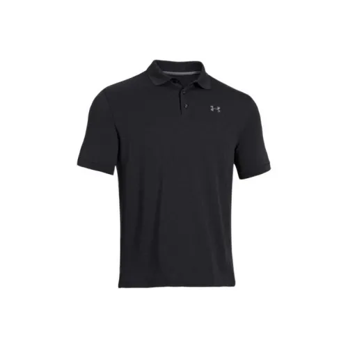 Under Armour PERFORMANCE BLACK Мужская рубашка с короткими рукавами