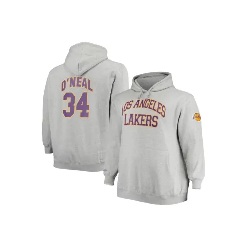 NBA MITCHELL NESS Шакил О'Нил Толстовка Мужская Серого цвета
