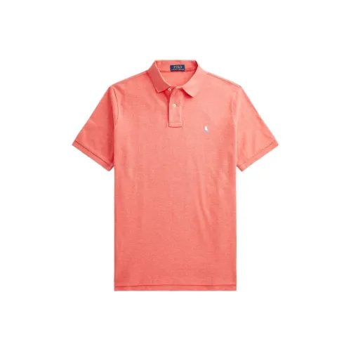 Polo Ralph Lauren SS22 Поло Мужское Розовое