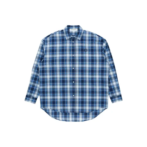 1017 ALYX 9SM Совместная линия SS24 Рубашка Мужская Синяя