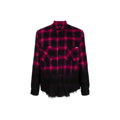 AMIRI Фуксия Мужские Рубашки