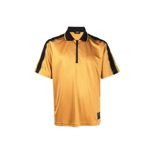 Fendi Желтая Мужская Поло